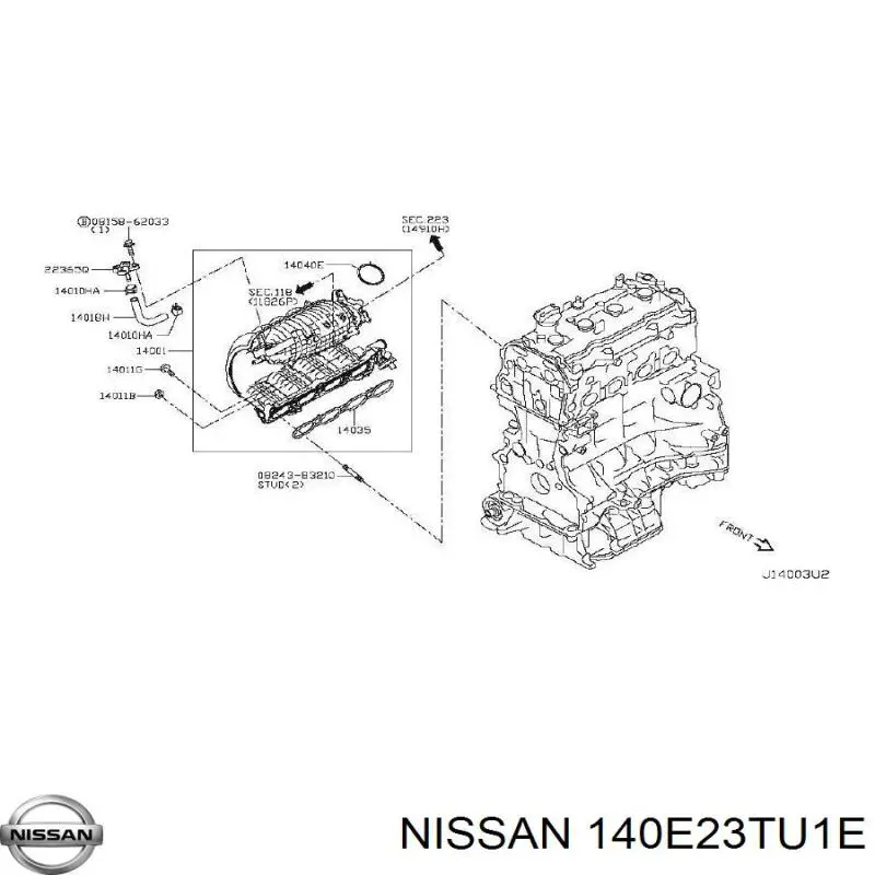 140E23TU1E Nissan