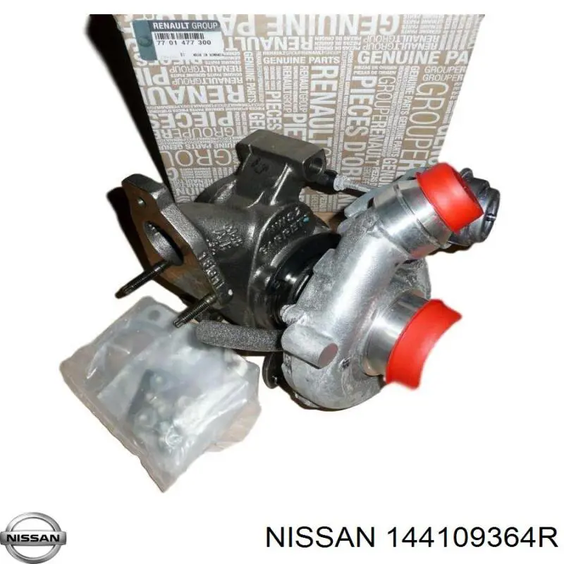 144109364R Nissan turbocompresor