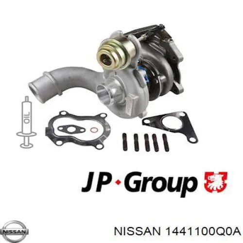 1441100Q0A Nissan turbocompresor