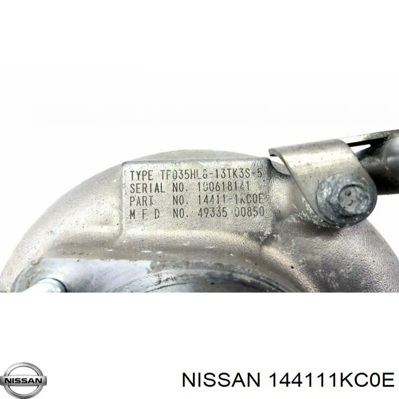 4933501811 Mitsubishi Turbo para motor