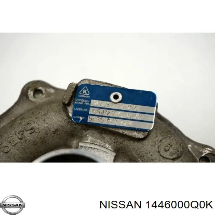 Tubo (Manguera) Para El Suministro De Aceite A La Turbina para Nissan Primastar (J4)