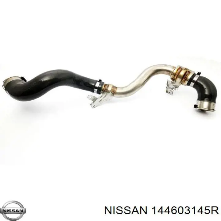 144603145R Nissan tubo flexible de aire de sobrealimentación izquierdo