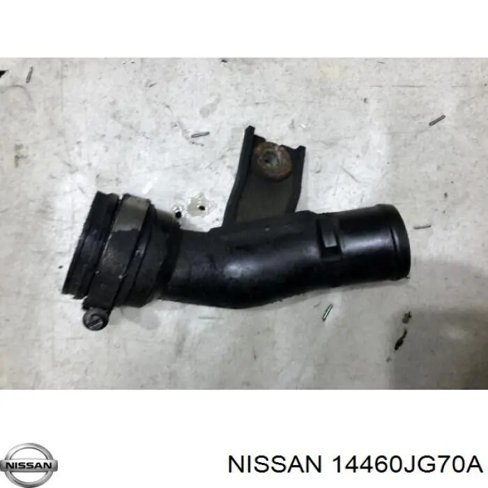14460JG70A Nissan tubo flexible de aire de sobrealimentación izquierdo