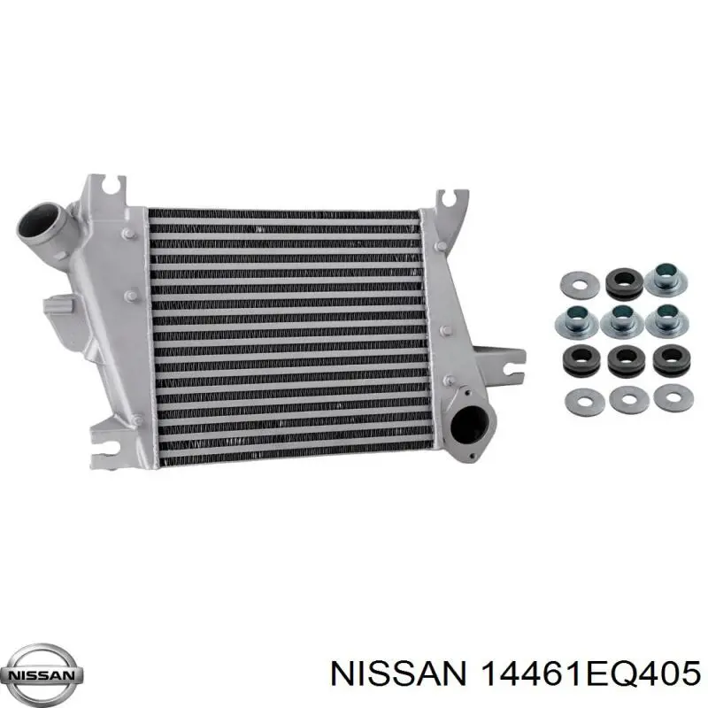 14461EQ405 Nissan radiador de aire de admisión