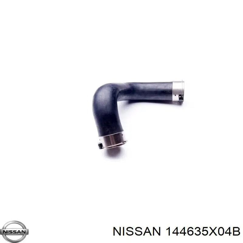 Tubo flexible de aire de sobrealimentación superior izquierdo para Nissan Navara (D40M)