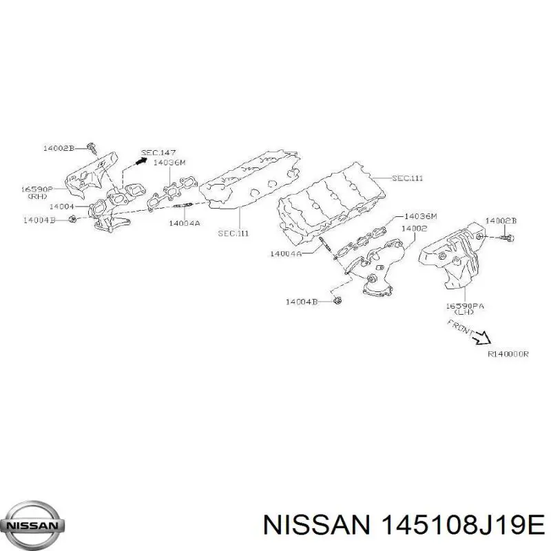 145108J110 Nissan/Infiniti 