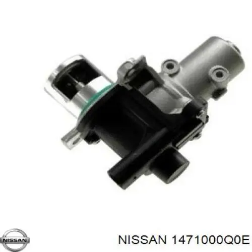 1471000Q0E Nissan válvula, agr