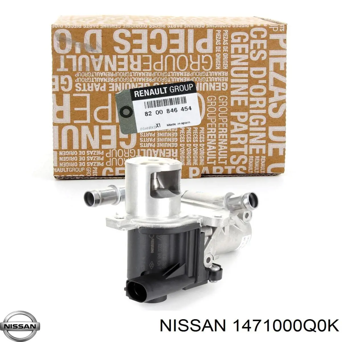 Válvula EGR 1471000Q0K Nissan/Infiniti