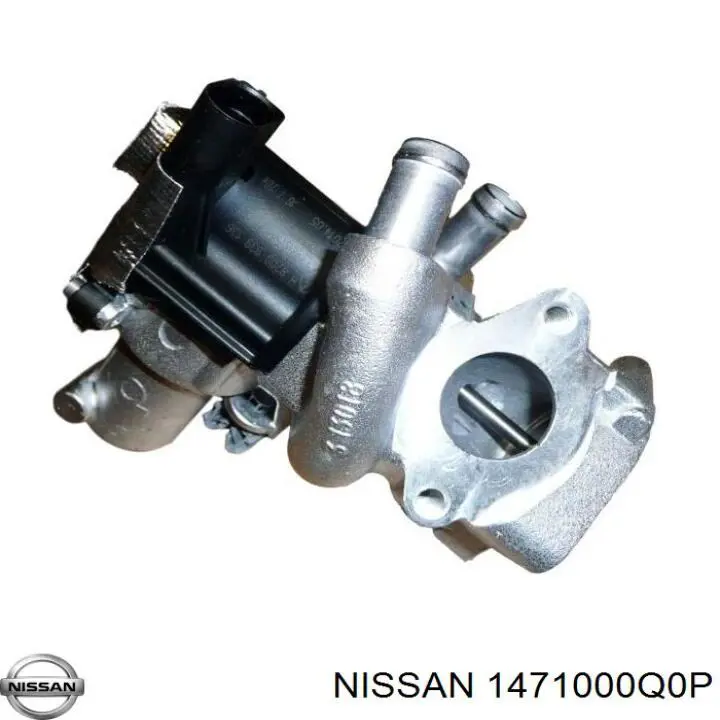 1471000Q0P Nissan válvula, agr