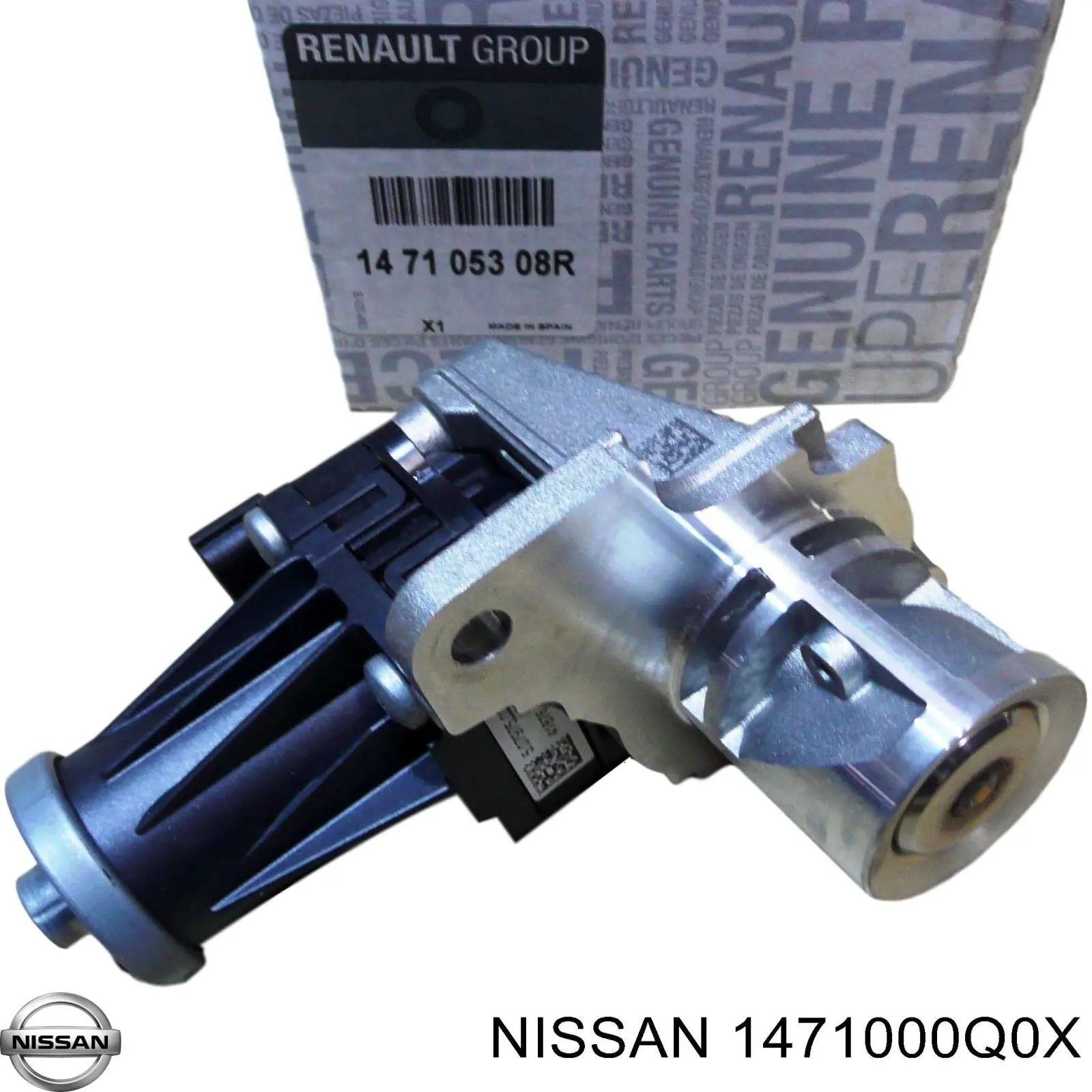 1471000Q0X Nissan/Infiniti Válvula EGR