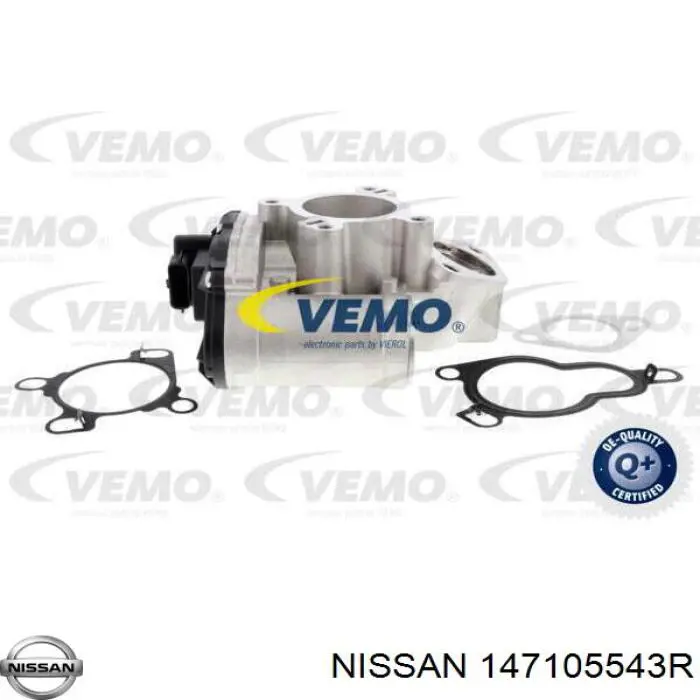 Comprar 147105543R Nissan/Infiniti Válvula EGR