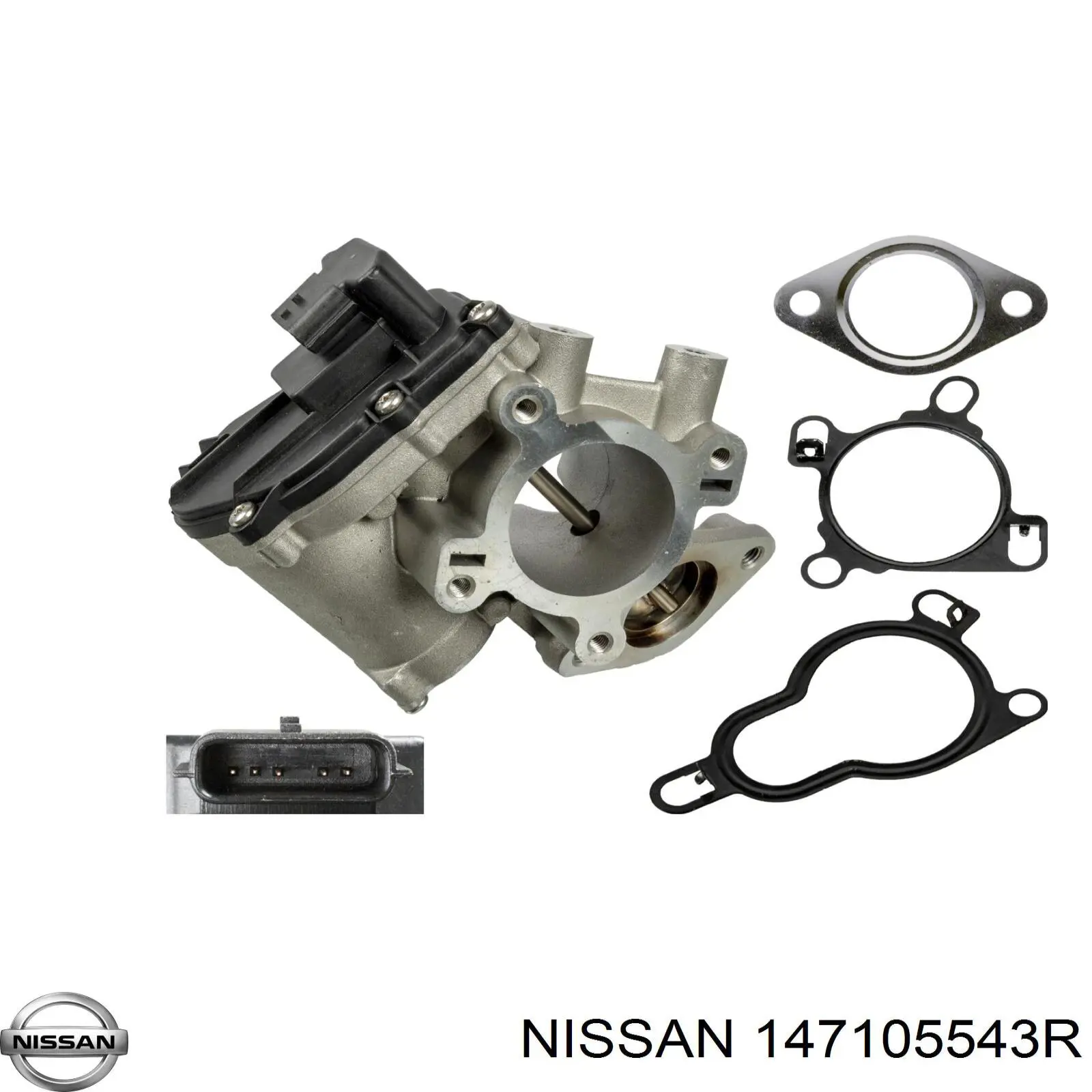 Válvula EGR 147105543R Nissan/Infiniti