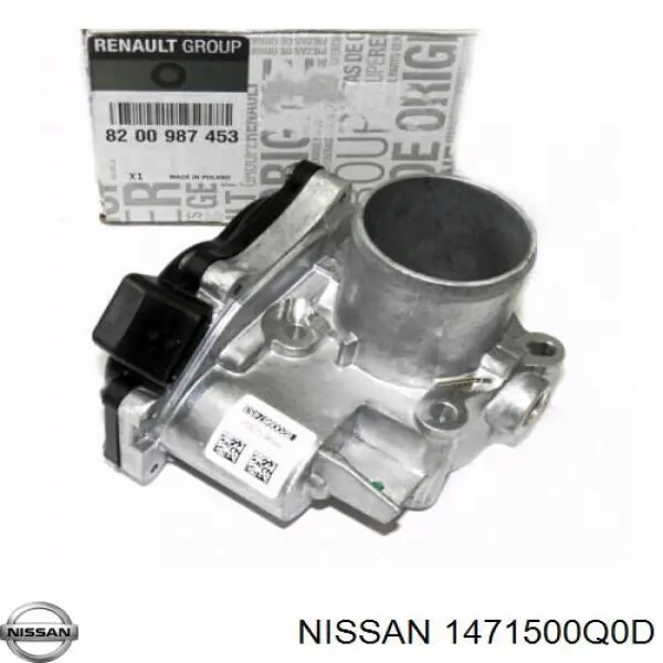 1471500Q0D Nissan/Infiniti cuerpo de mariposa completo
