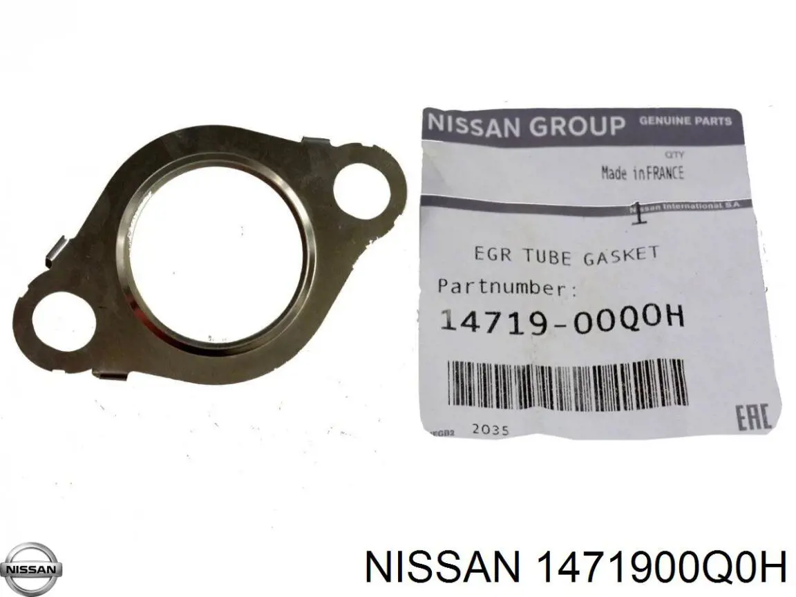 1471900Q0H Nissan junta de colector de escape