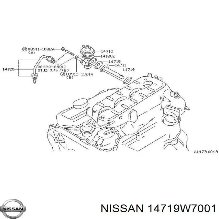 14719W7001 Nissan