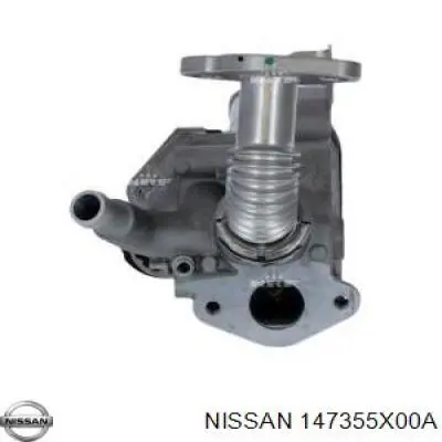 147355X00A Nissan/Infiniti Enfriador de recirculación de gases de escape EGR