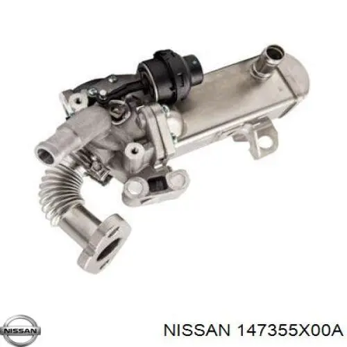 147355X00A Nissan enfriador egr de recirculación de gases de escape