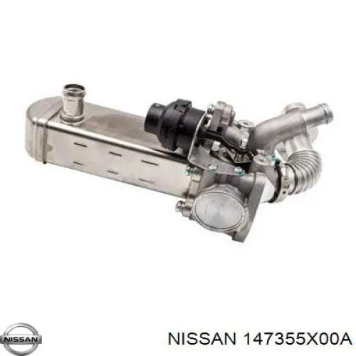 Comprar 147355X00A Nissan/Infiniti Enfriador de recirculación de gases de escape EGR