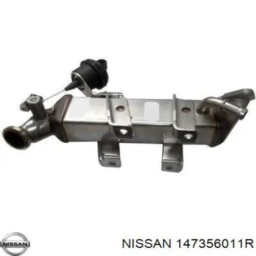 147356011R Nissan enfriador egr de recirculación de gases de escape