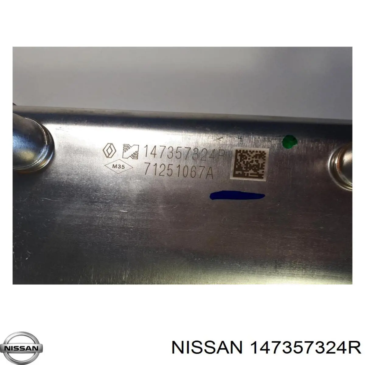 Comprar 147357324R Nissan/Infiniti Enfriador de recirculación de gases de escape EGR
