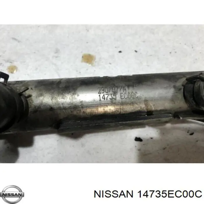 Comprar 14735EC00C Nissan/Infiniti Enfriador de recirculación de gases de escape EGR