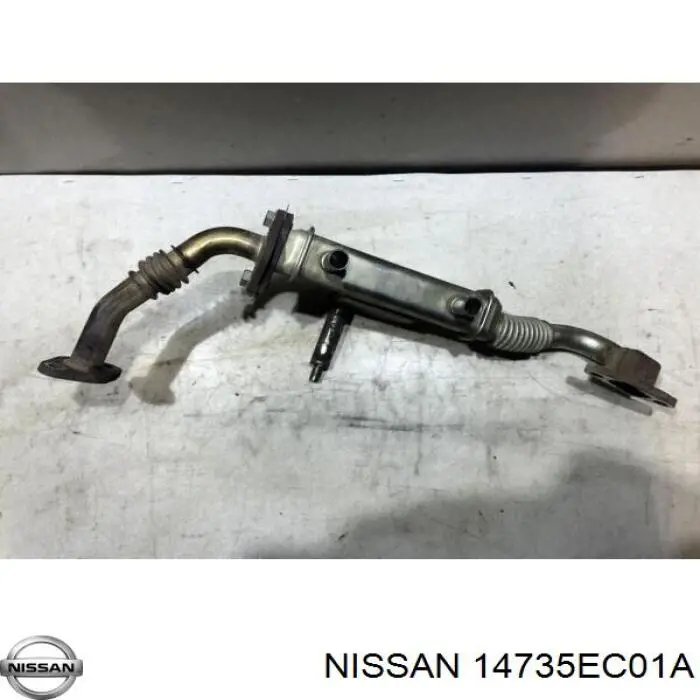 Enfriador de recirculación de gases de escape EGR Nissan/Infiniti 14735EC01A precio, desde 266,20 EUR