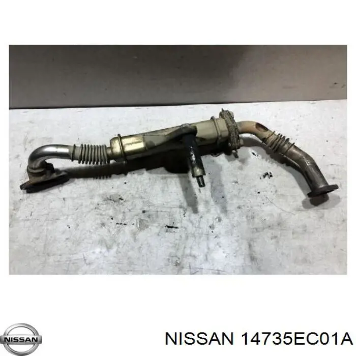 Comprar 14735EC01A Nissan/Infiniti Enfriador de recirculación de gases de escape EGR