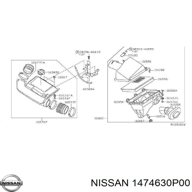  Nissan/Infiniti 1474630P00 precio, desde 30,15 EUR