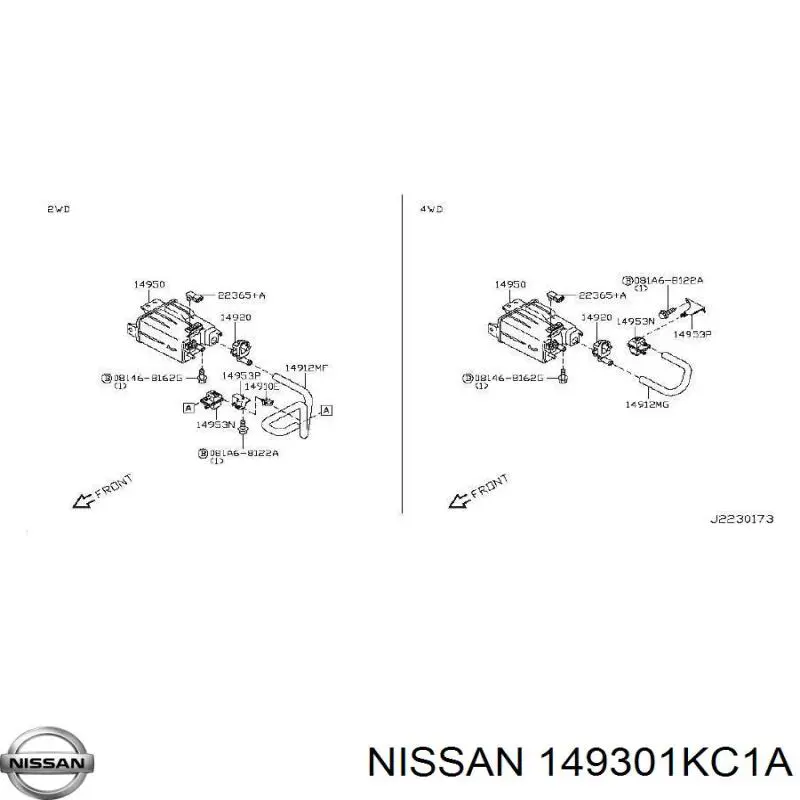 149301KC0A Nissan