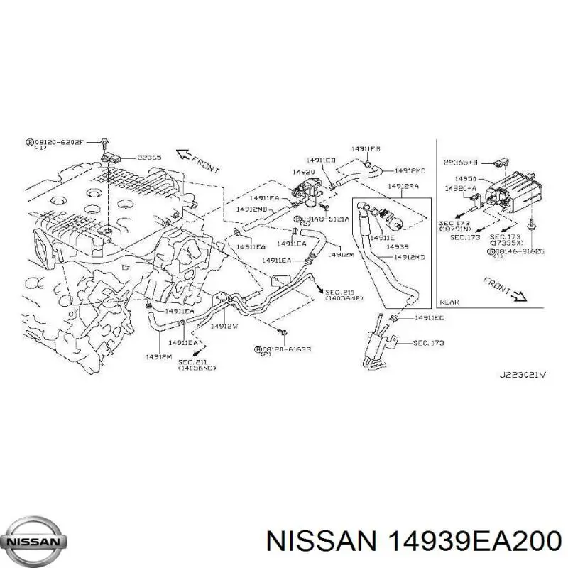 14939EA200 Nissan