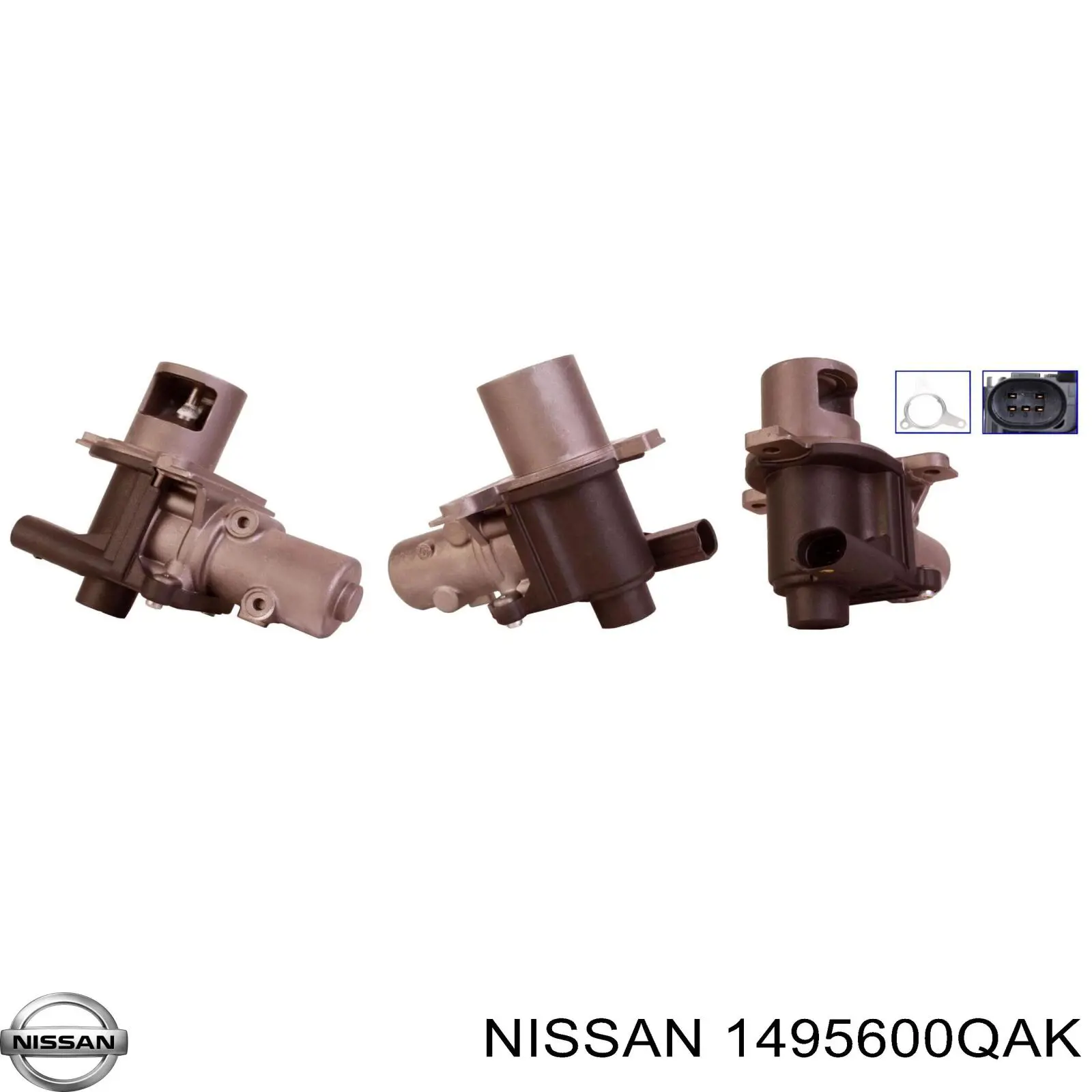 Comprar 1495600QAK Nissan/Infiniti Válvula EGR