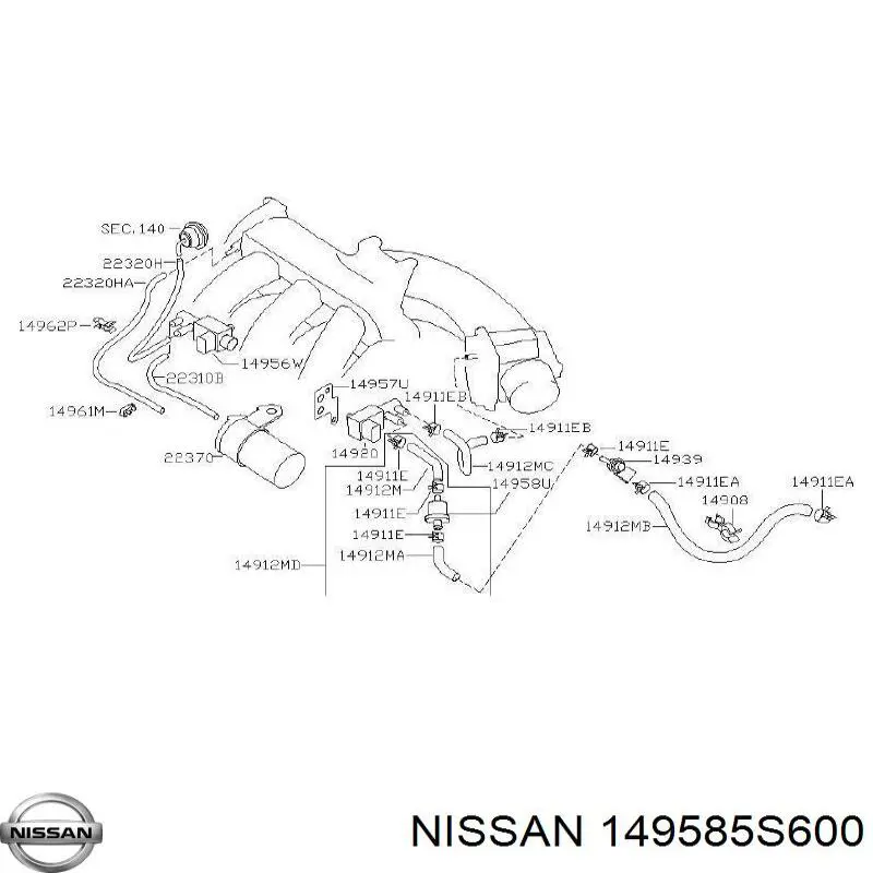 149585S600 Nissan