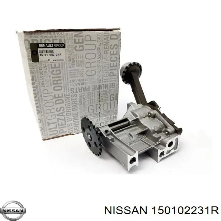 150102231R Nissan bomba de aceite