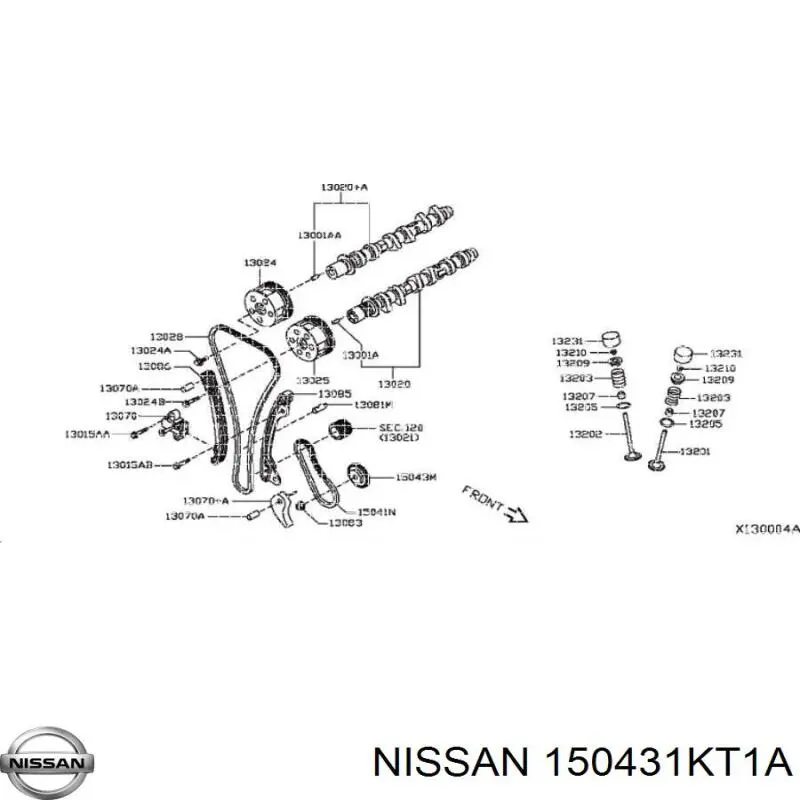  Nissan/Infiniti 150431KT1A precio, desde 40,55 EUR