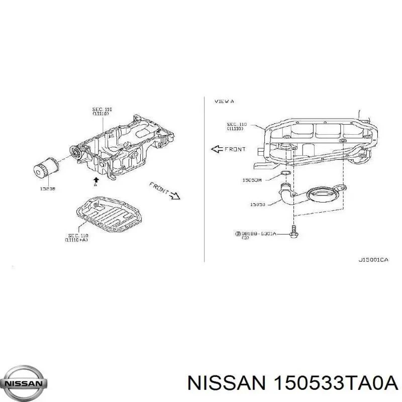  Nissan/Infiniti 150533TA0A precio, desde 2,81 EUR