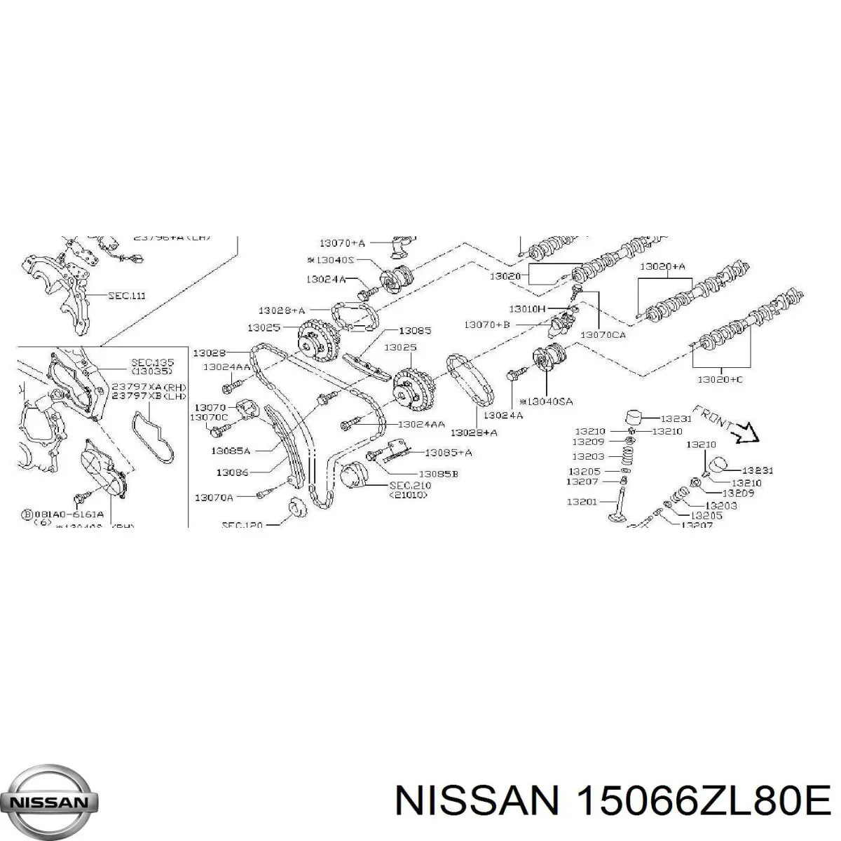 15066ZL80E Nissan