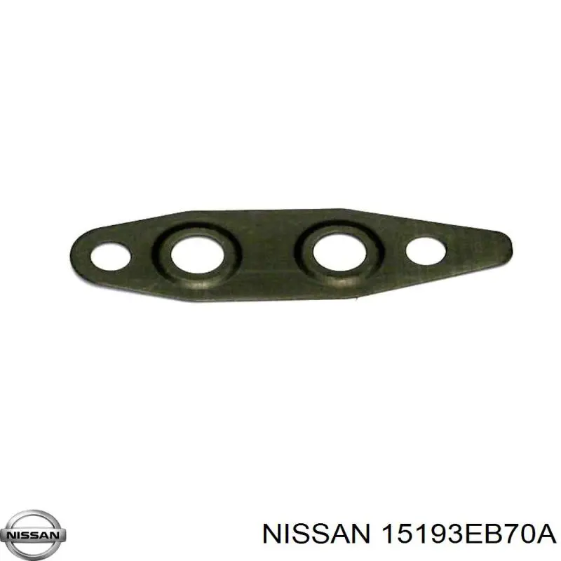 Junta, entrada aceite (turbocompresor) para Nissan Navara (D40M)