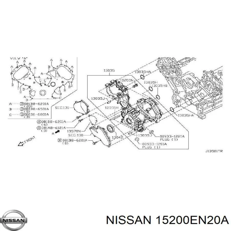 15200EN20A Nissan