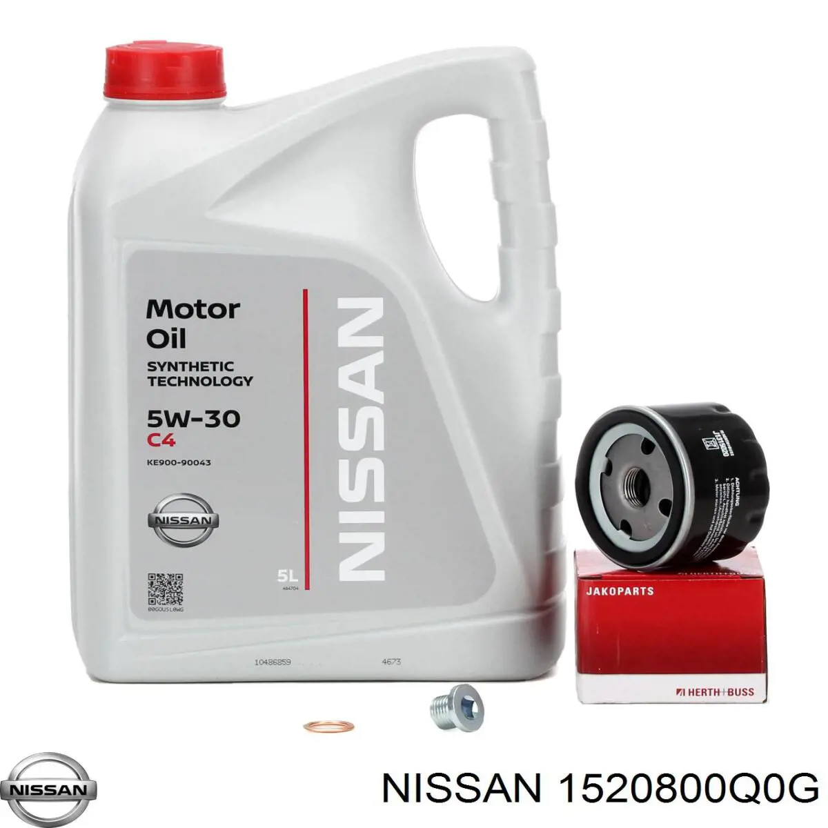 1520800Q0G Nissan filtro de aceite