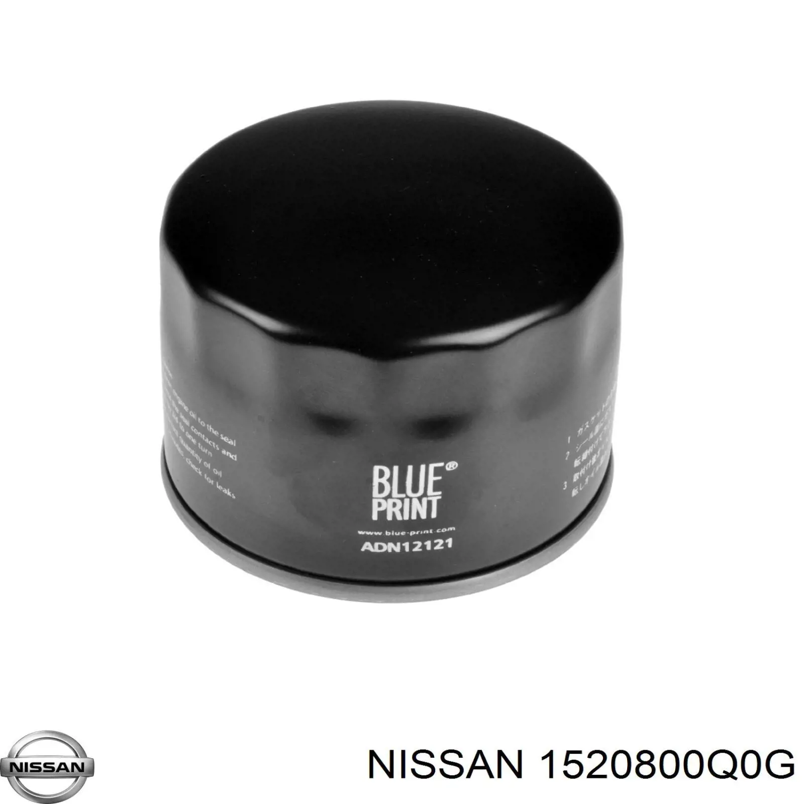 Filtro de aceite Nissan/Infiniti 1520800Q0G precio, desde 3,89 EUR