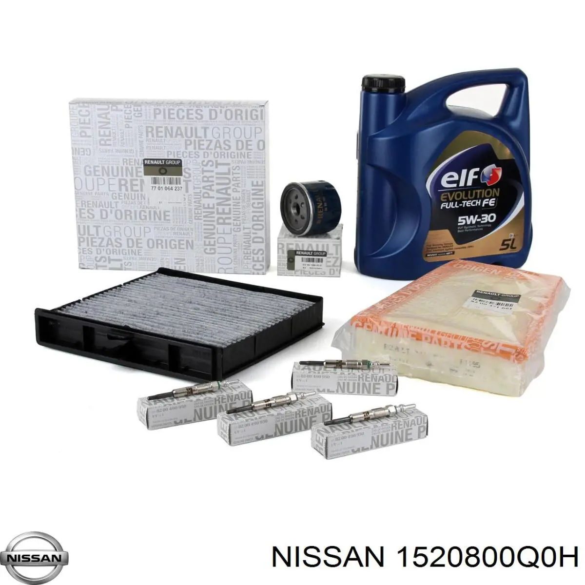 Filtro de aceite Renault Megane 1 LA0, LA1