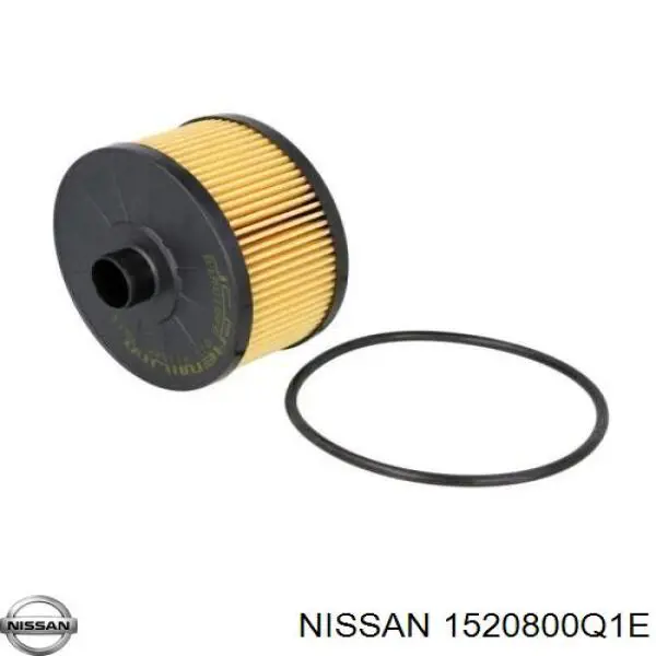 1520800Q1E Nissan filtro de aceite
