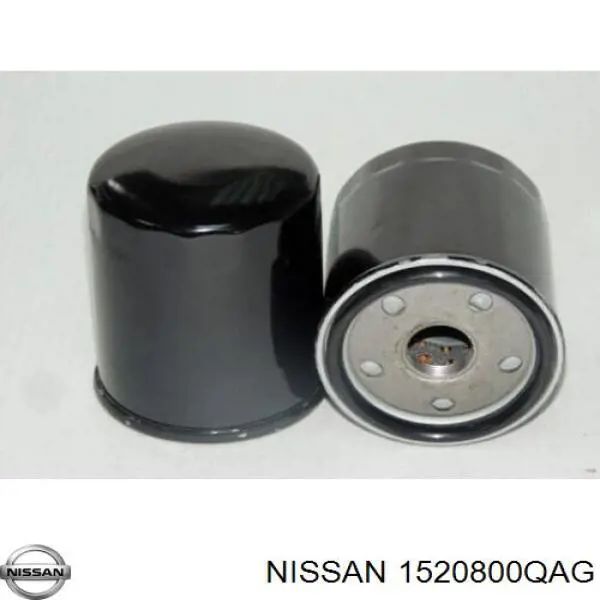 1520800QAG Nissan filtro de aceite