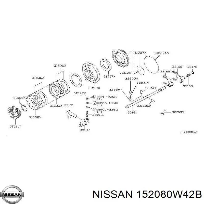  Nissan/Infiniti 152080W42B precio, desde 115,64 EUR