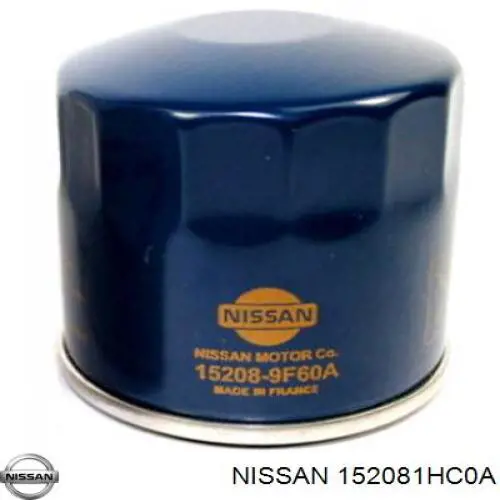 152081HC0A Nissan filtro de aceite