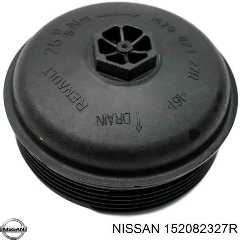 152082327R Nissan filtro de aceite