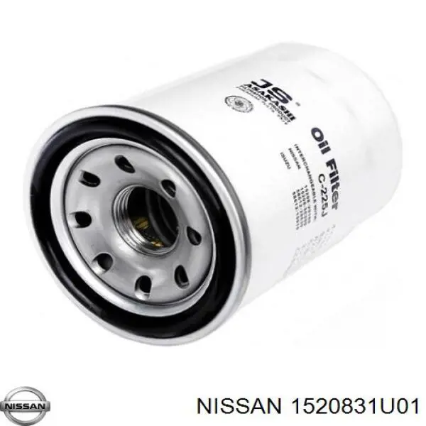 1520831U01 Nissan filtro de aceite