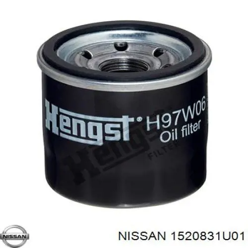 1520831U01 Nissan/Infiniti Filtro aceite