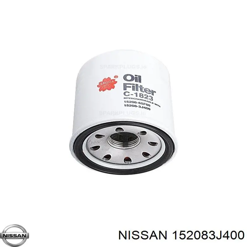 152083J400 Nissan filtro de aceite