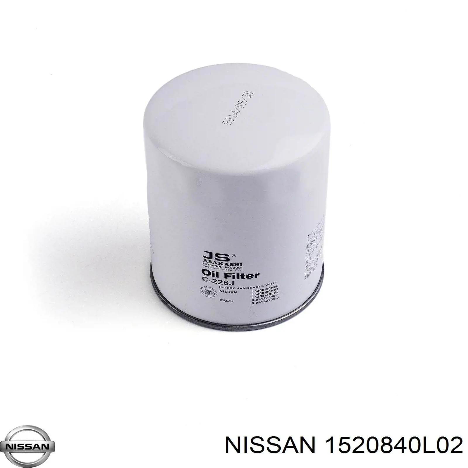 Filtro de aceite Nissan Patrol Y60